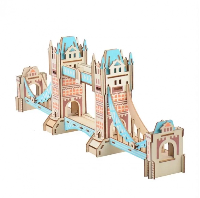 Woodcraft Drewniane 3D puzzle Tower Bridge
