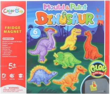 Tworzenie magnesów Dinozaury świecące