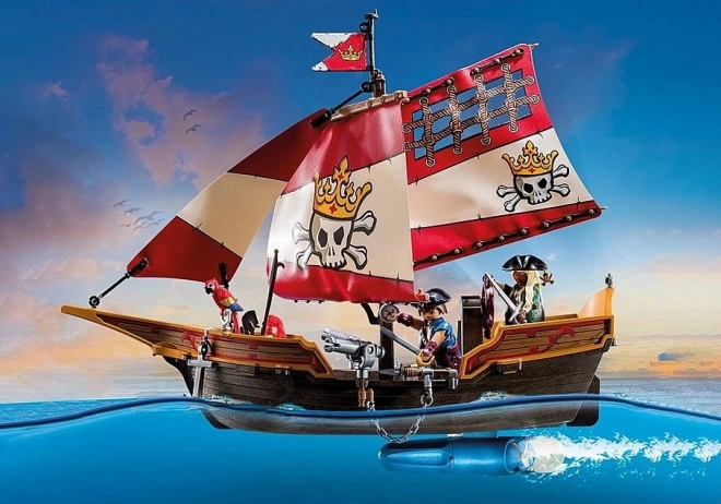 Pirates PLAYMOBIL piracki statek z figurkami