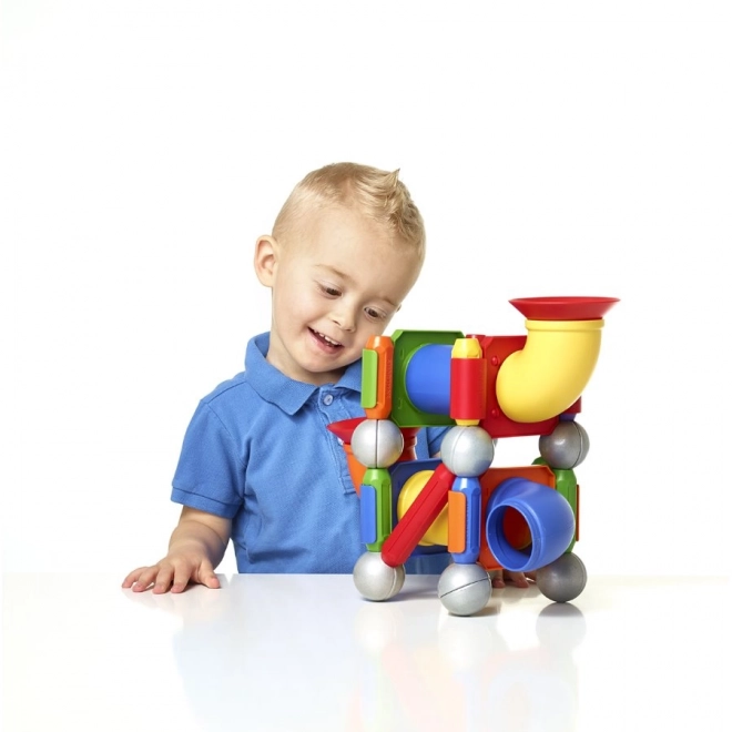 Magnetyczna budowla SmartMax Tor dla kuleczki - 30 elementów