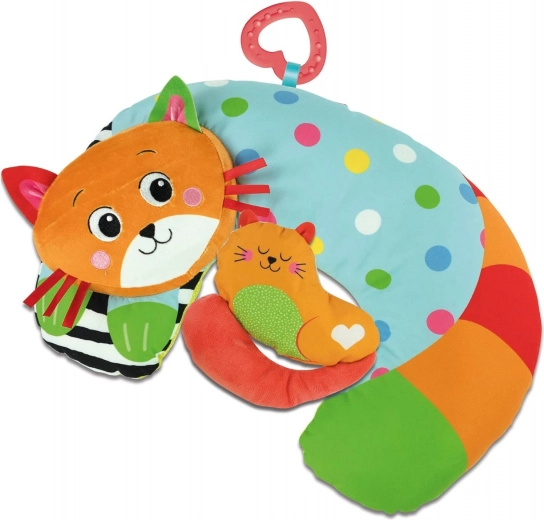 Clementoni Baby poduszeczka do leżenia na brzuszku Kitty Cat