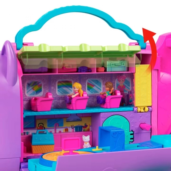 Polly Pocket Samolot Kocich Przygód