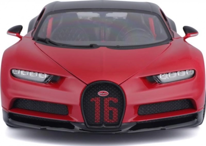 Bburago 1:18 Plus Bugatti Chiron Sport PLUS Czerwony
