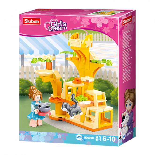 Sluban Girls Dream M38-B0970D Pole do Ćwiczeń dla Kotków