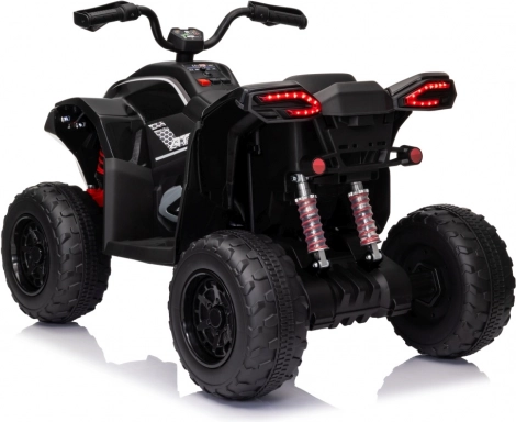 Jeżdżący kwadrycykl Fast Wheel czarny