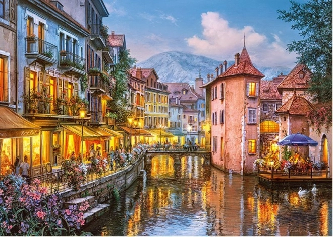 Cherry Pazzi puzzle Wieczór w Annecy 1000 elementów