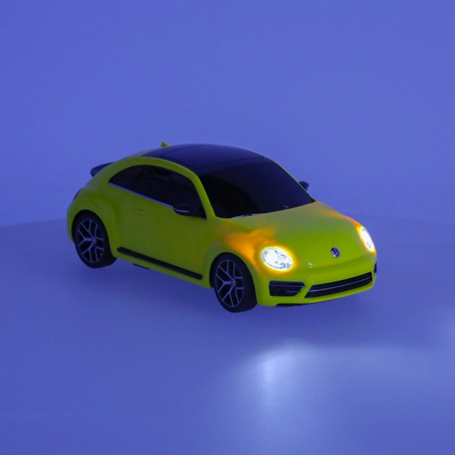 Auto na zdalne sterowanie R/C Volkswagen Beetle Rastar 1:14 żółte