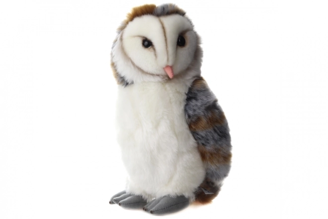 Puszysta Sowa Płomykówka 27 cm
