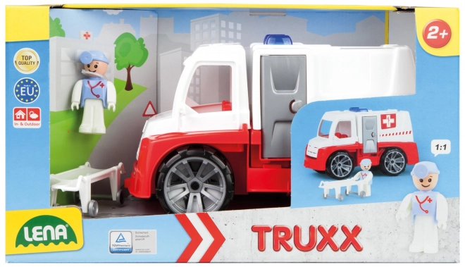 Sanitka Auto Truxx dla dzieci z figurką