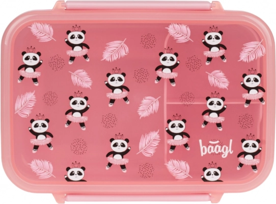 Baagl pudełko śniadaniowe z przegródkami Panda
