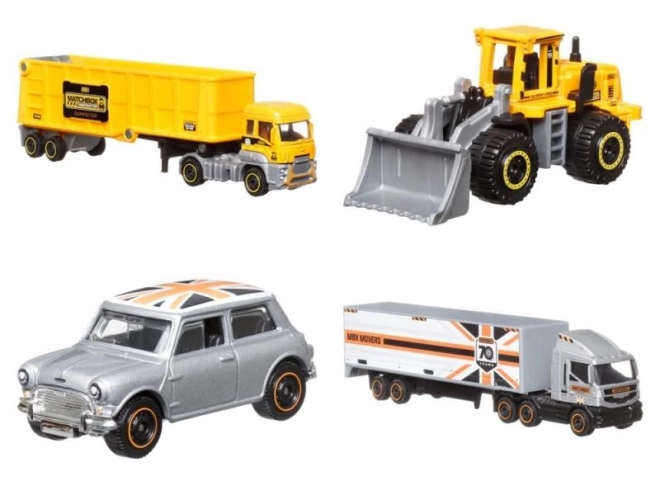 Pojazd transportowy + samochodzik Matchbox Convoys