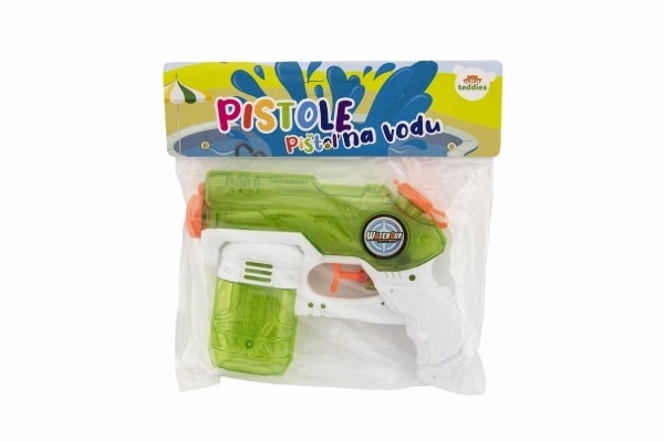 Plastowy pistolet wodny 19cm możliwość 3 kolorów