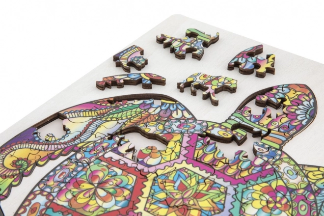 MOXY Puzzle konturowe żółw 130 elementów