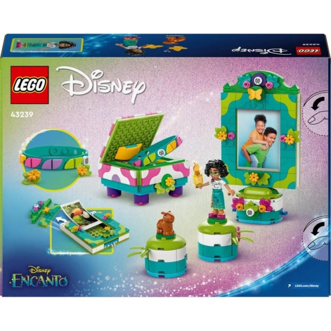 LEGO Disney Magia Encanto - Ramka na zdjęcia i szkatułka na biżuterię Mirabel