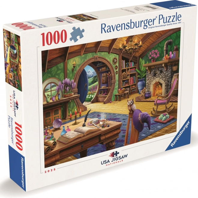 Puzzle Magiczna Chatka 1000 elementów od Ravensburger
