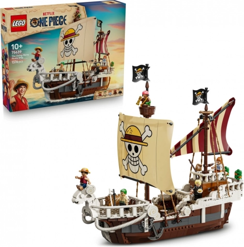 klocki lego one piece going merry – piracki statek