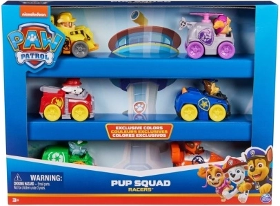 Psi Patrol – zestaw wielopak mini autek