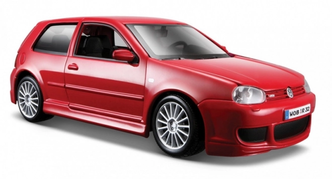 Model samochodu Volkswagen Golf R32 Maisto edycja specjalna 1:24 czerwony