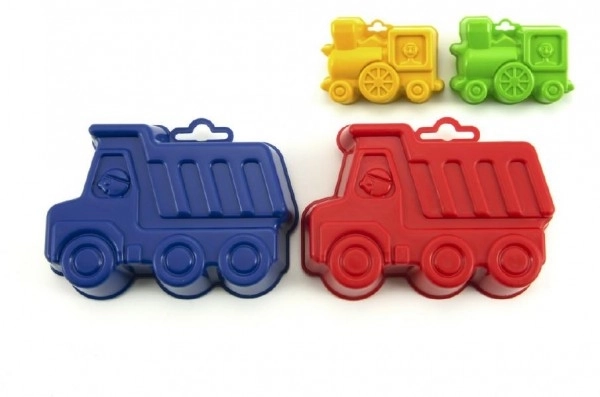 Foremki Babki plastikowe 13 cm w siatce 12 m+