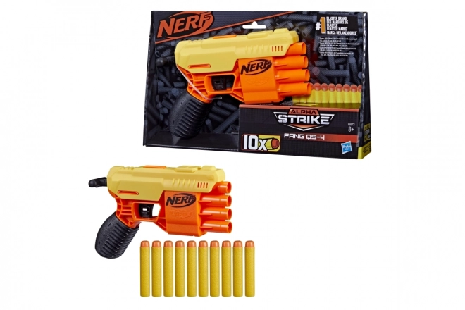 NERF Alpha strike fang QS4 Żółty