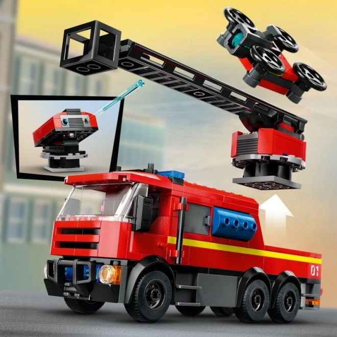 LEGO2 City 60414 Strażnica z wozem strażackim