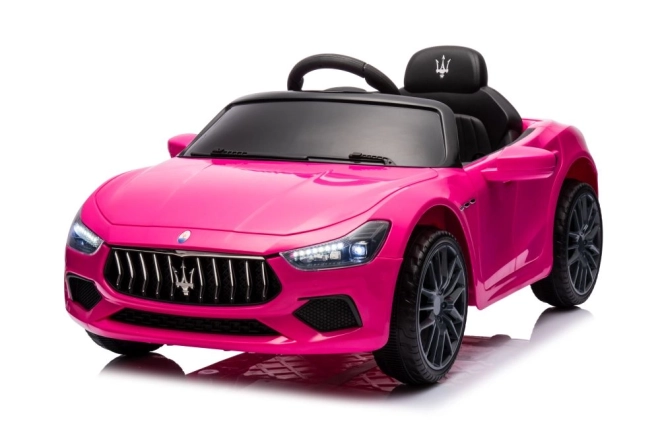 Auto elektryczne Maserati Ghibli różowe