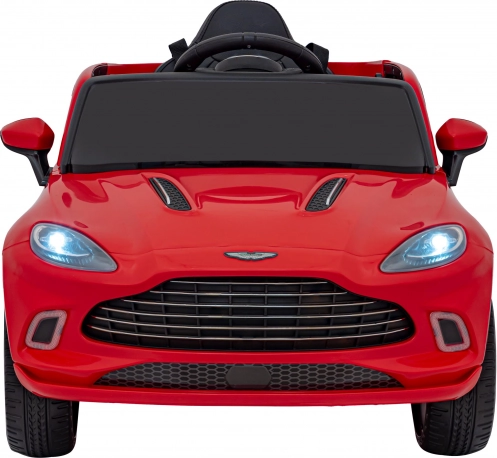 Dziecięcy elektryczny samochodzik ASTON MARTIN DBX, czerwony z pilotem