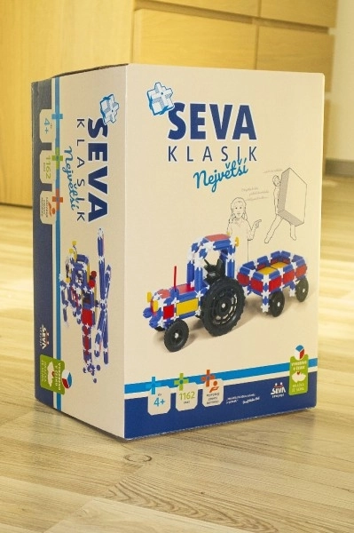Klocki SEVA KLASIK – Największe, 1162 elementy