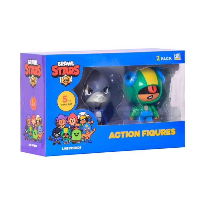 Figurki akcji 11 cm Brawl Stars, zestaw 2 szt., seria 1