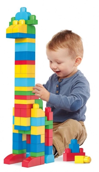 Mega Bloks First Builders Klocki w plastikowym worku 80 szt.