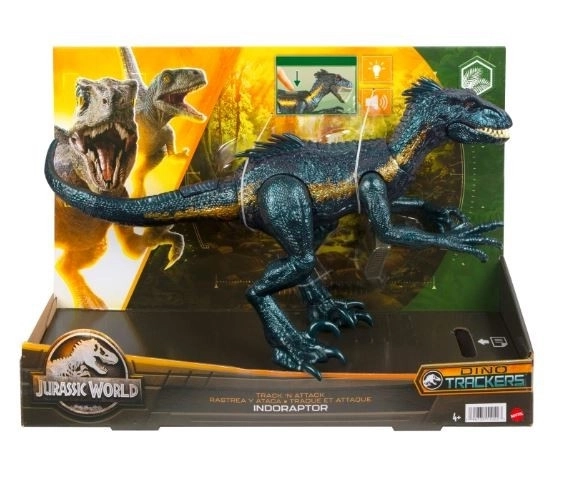 Jurajski Świat Atakujący Indoraptor z Dźwiękami