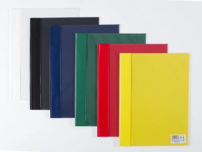 Szybkowiazač A4 PVC z kieszenią mix