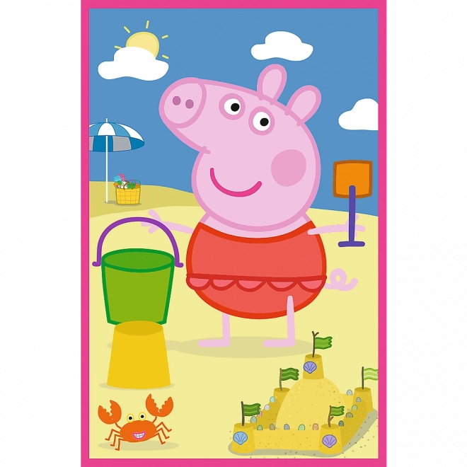 Puzzle 3x50 Peppa Pig - Siła przyjaźni