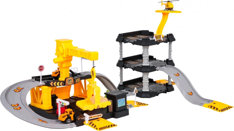 Funkcyjny dźwig z hakiem na korbkę