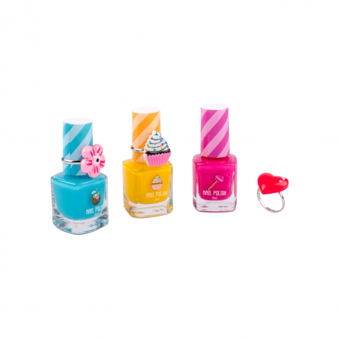 Trzy żywe odcienie do kreatywnego nail artu