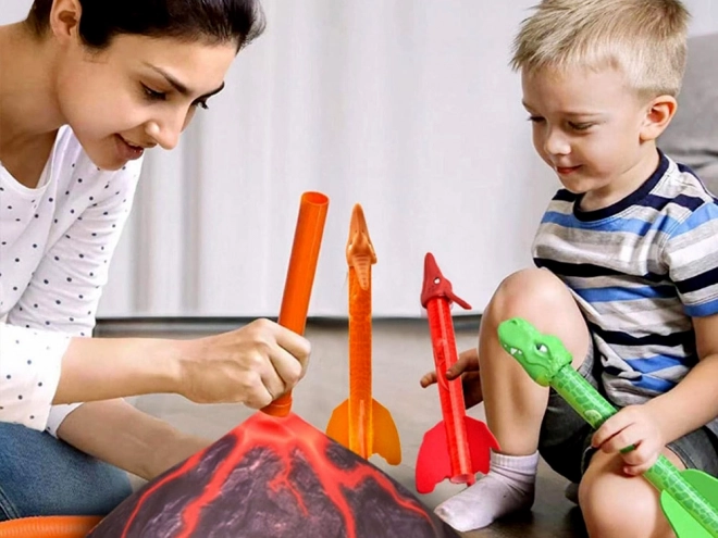 Wyrzutnia wulkanowa dinozaurów