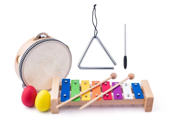 8-częściowy zestaw muzyczny - instrumenty dla twojego dziecka