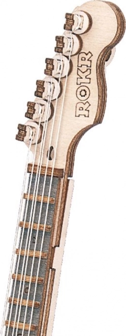 RoboTime drewniane 3D puzzle - Elektryczna gitara