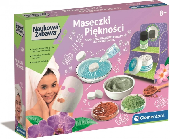 Naukowy zestaw maseczek kosmetycznych