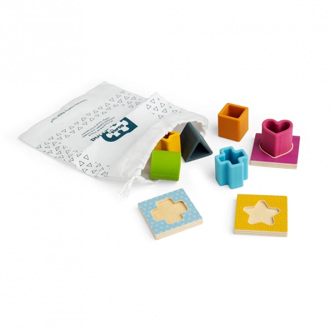 Bigjigs Toys Hmatej a Najdi Gra Montessori