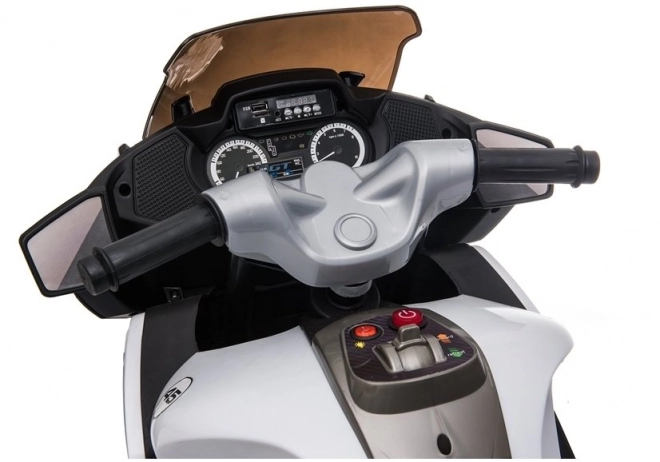 Dziecięcy motocykl akumulatorowy XMX609 biały