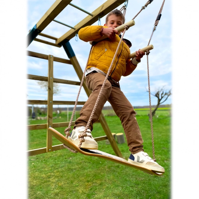 Small Foot Drewniana huśtawka Skateboard