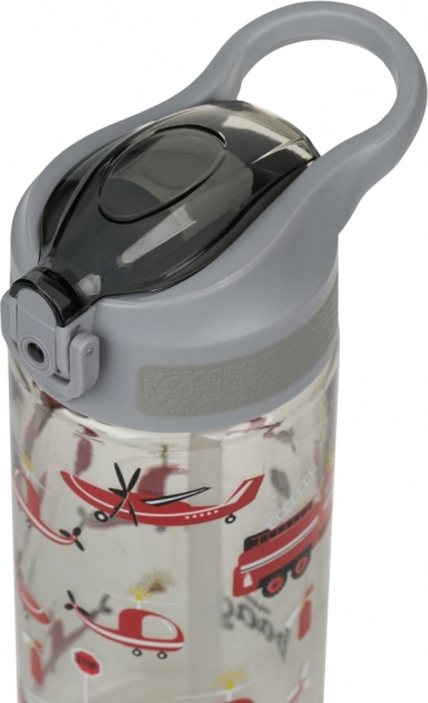 Butelka z tritanu ze słomką Ratownicy 500 ml