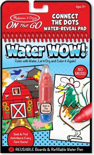 Wodna kolorowanka Water WOW! Malowanie według numerów