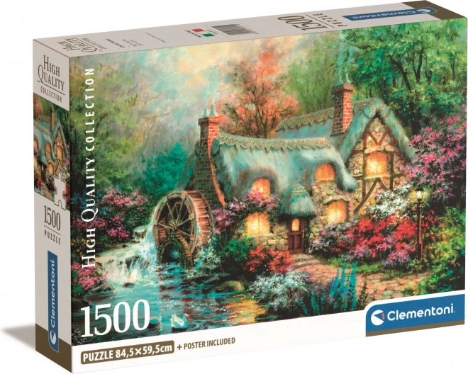 Puzzle 1500 elementów Kompaktowa przystań na wsi