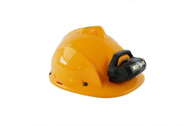Kask z latarką