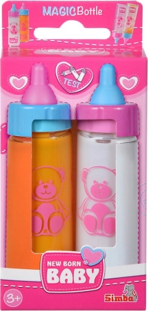 magiczne buteleczki dla lalek New Born Baby – zestaw 2 szt.