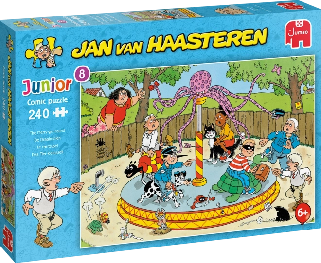 Puzzle JUMBO Jan van Haasteren Junior: Karuzela 240 elementów