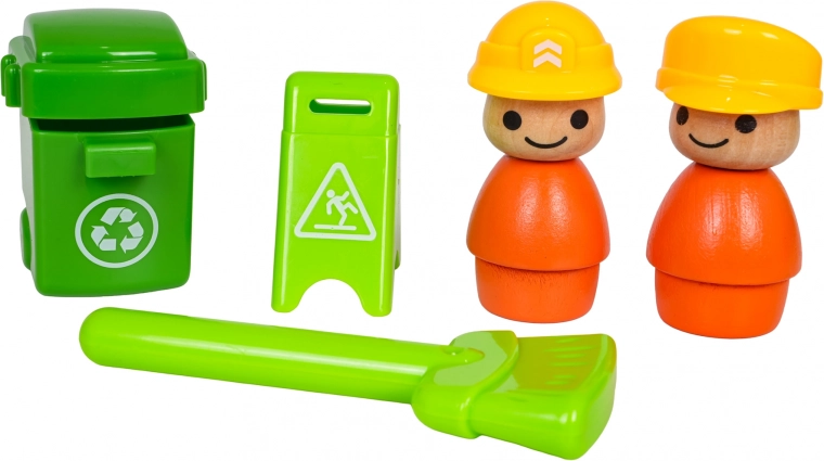 Bogaty zestaw akcesoriów i figurki