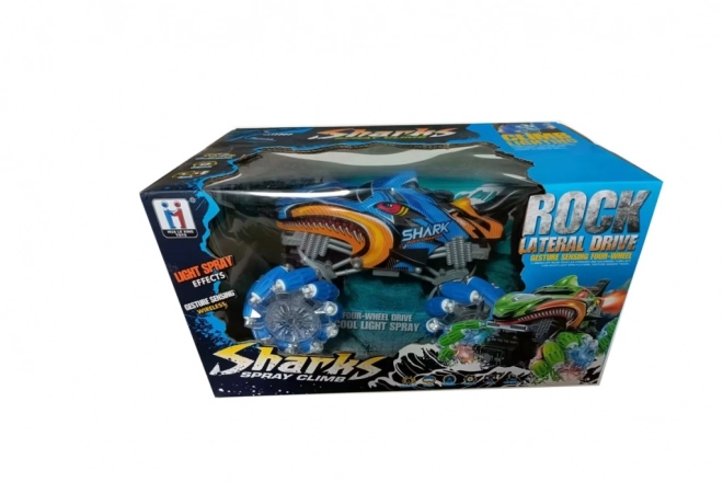 RC auto rekin zielony